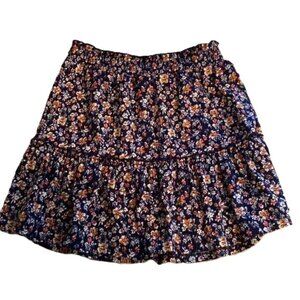 💕 3/$25 💕 Girl's The Commons Floral Print Skirt Size L